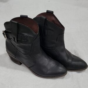 Lucky Brand Black Ankle Boots
